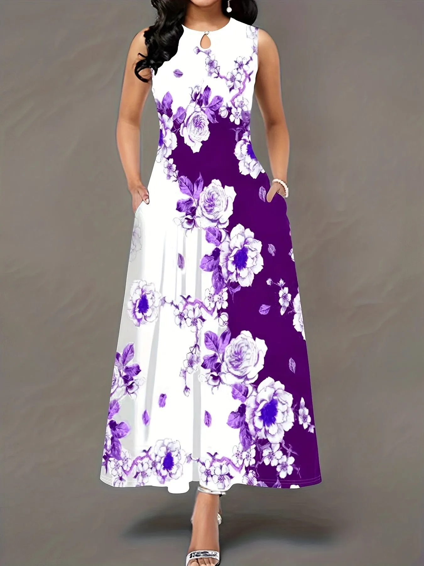 A-Line Maxi Dress