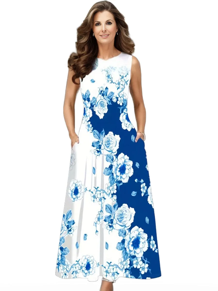 A-Line Maxi Dress