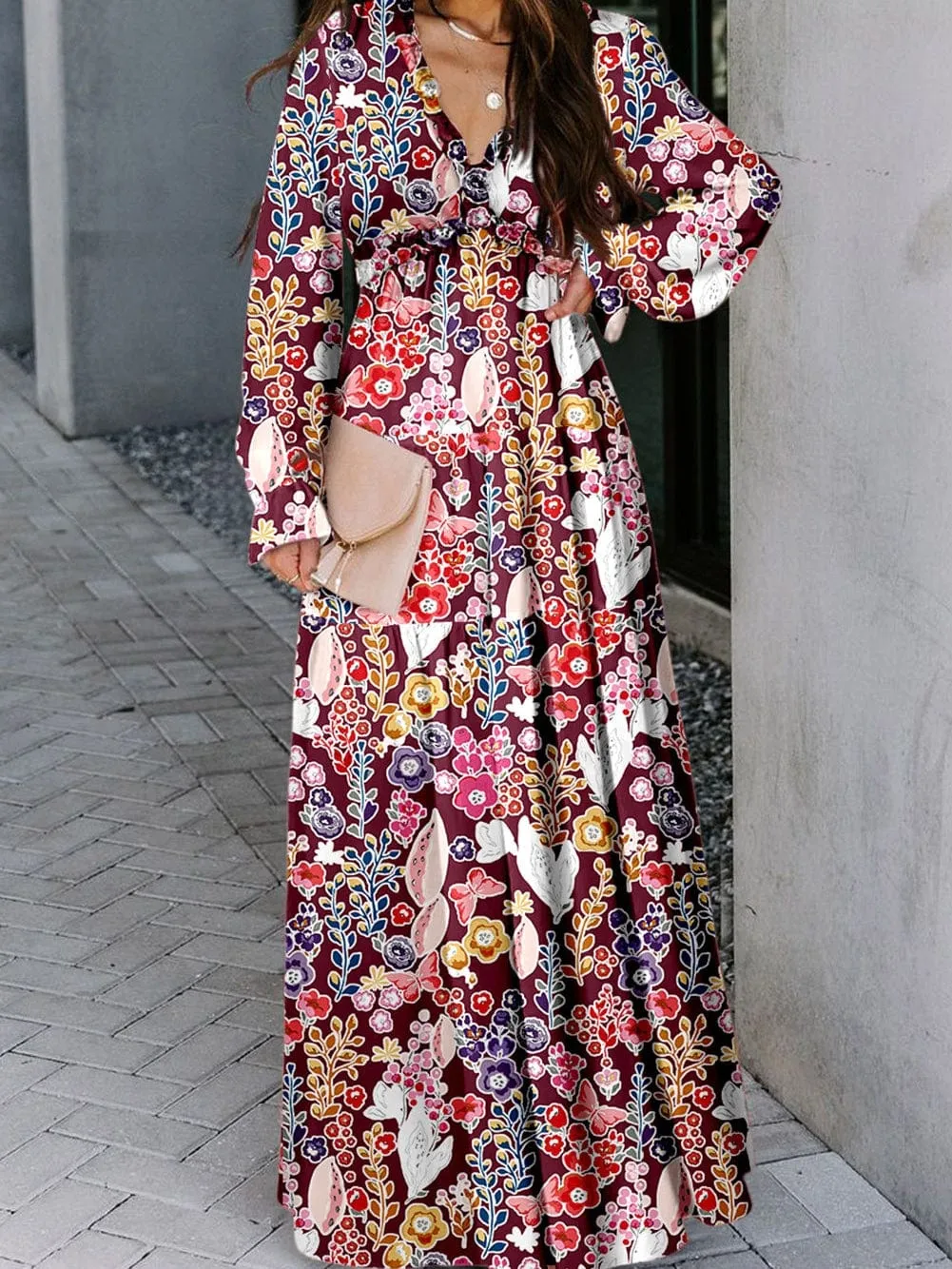 A-Line Maxi Dress