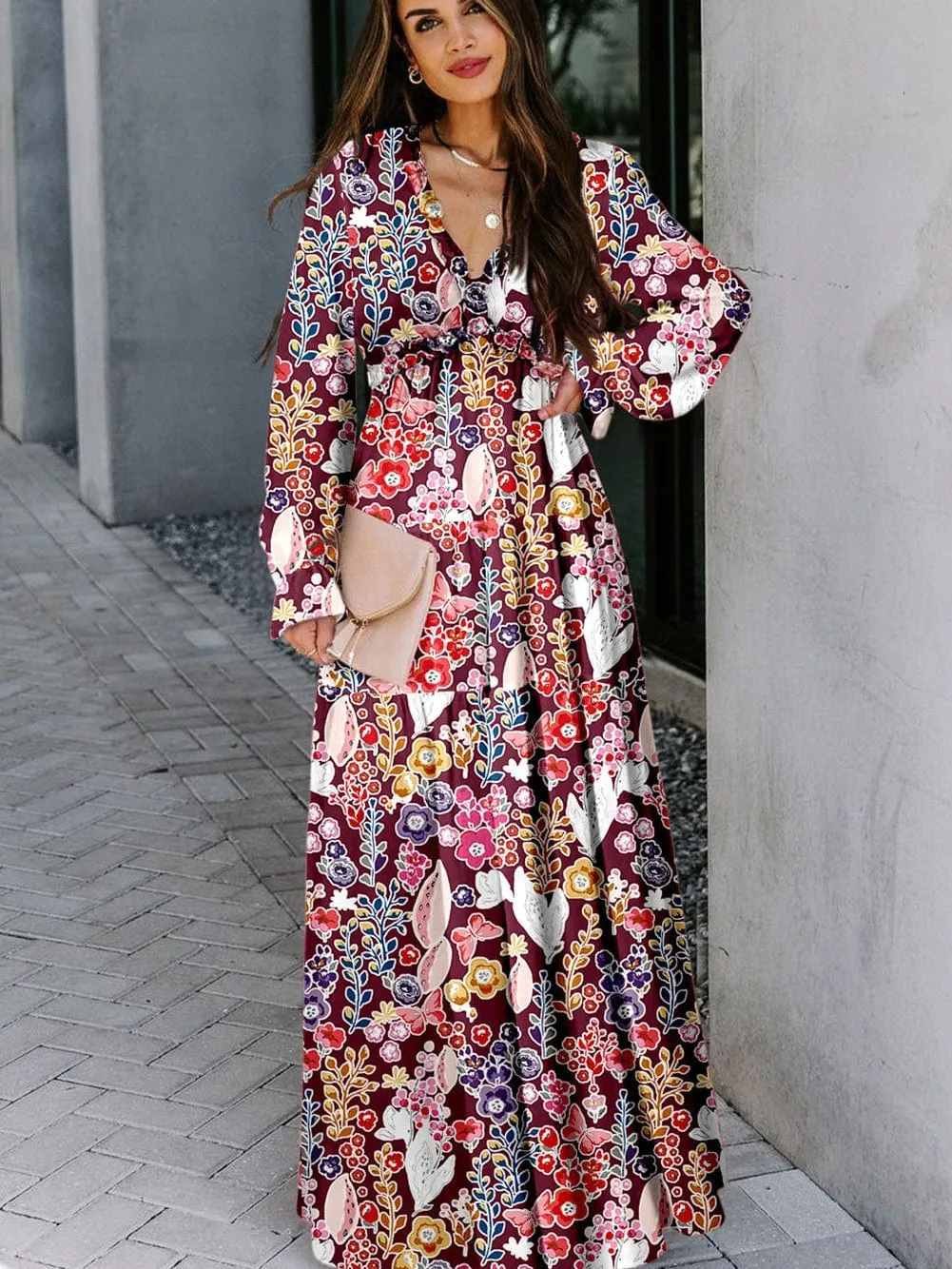 A-Line Maxi Dress