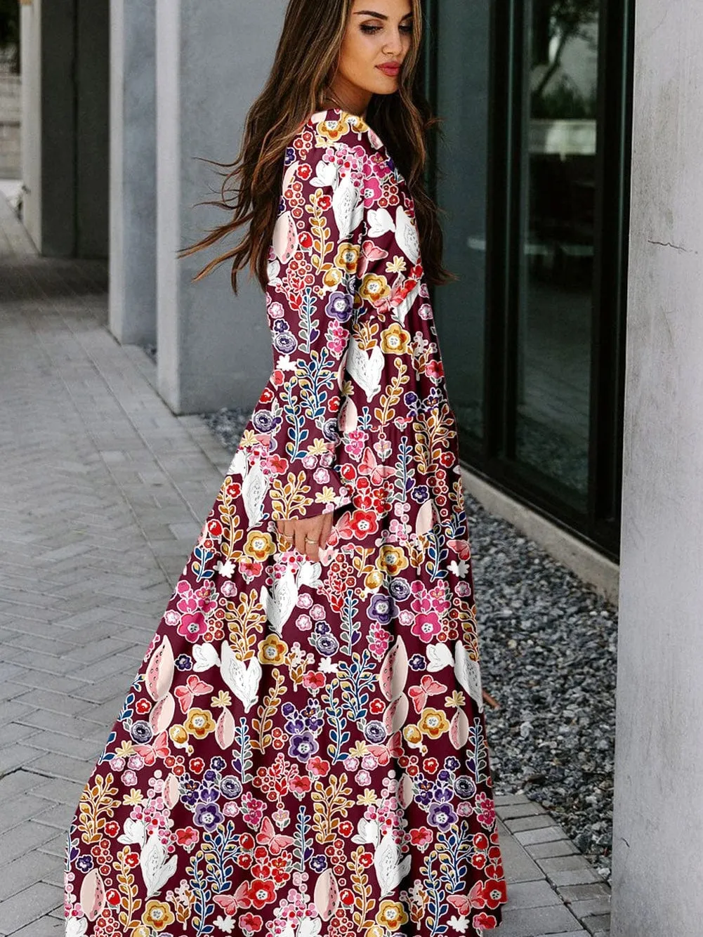A-Line Maxi Dress