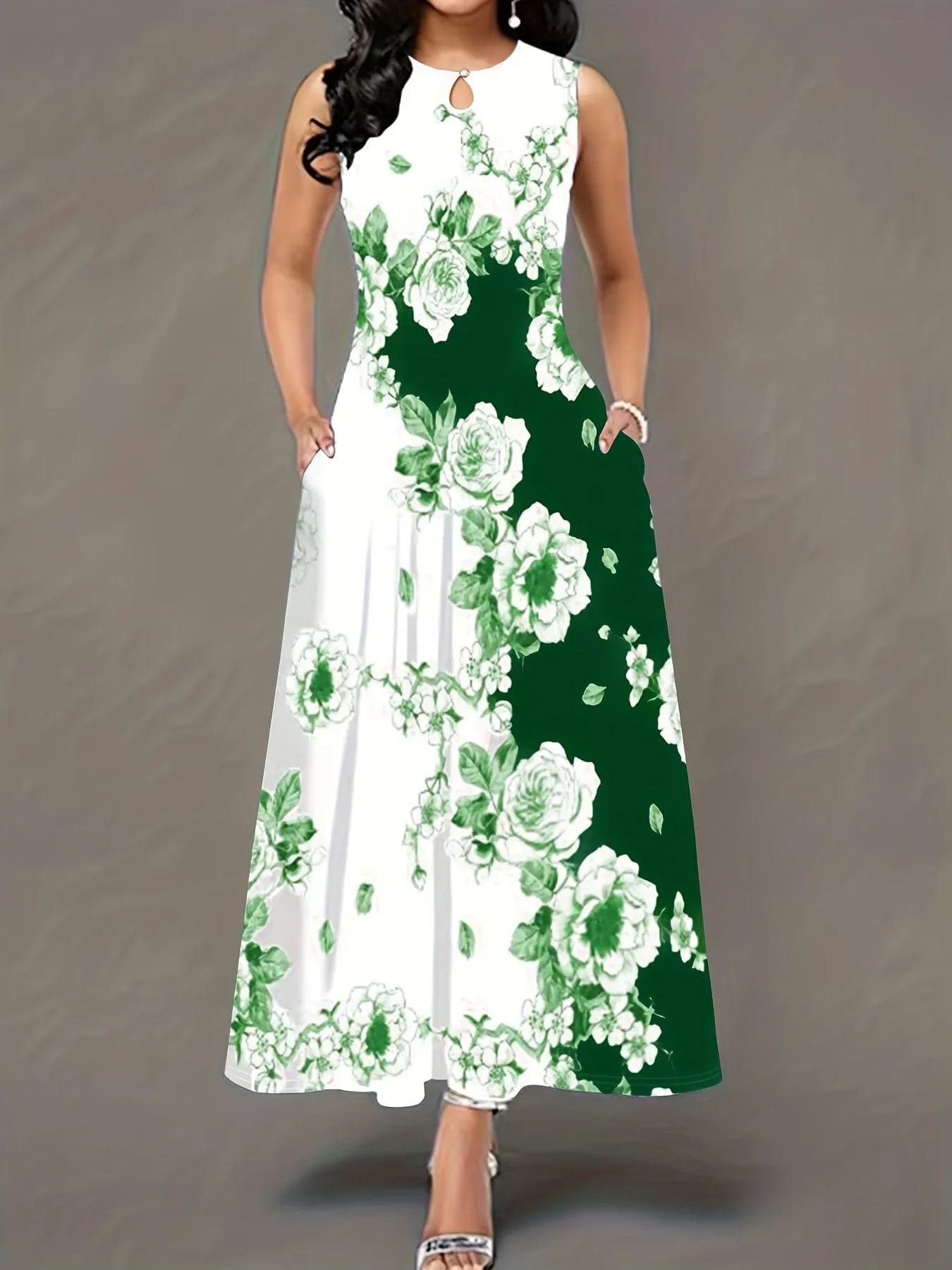 A-Line Maxi Dress