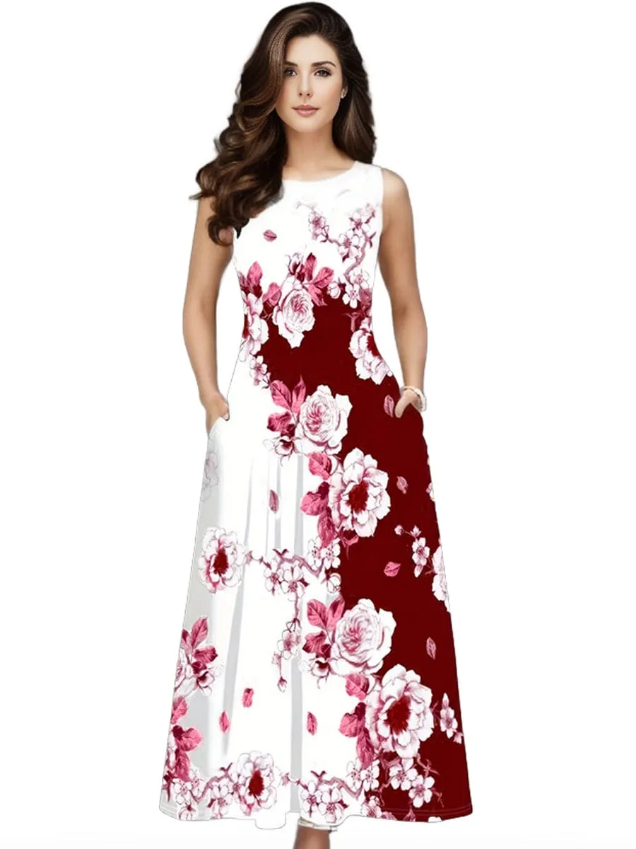 A-Line Maxi Dress