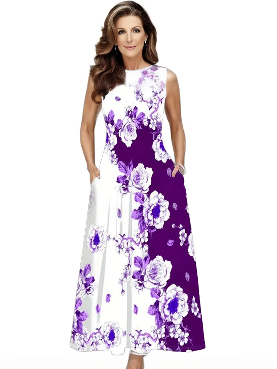 A-Line Maxi Dress