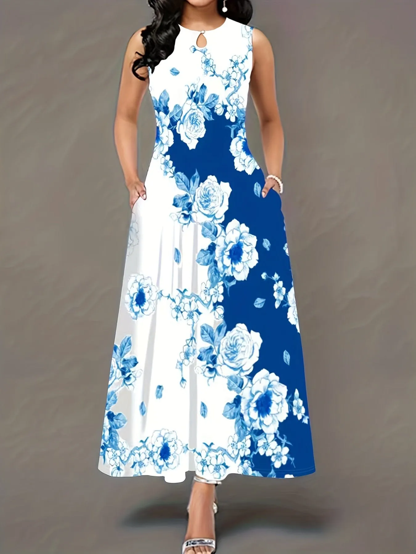 A-Line Maxi Dress