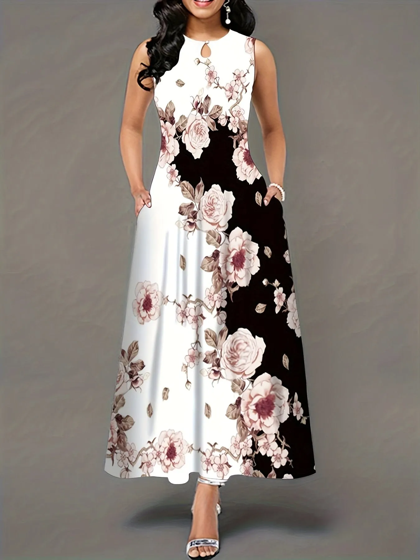 A-Line Maxi Dress