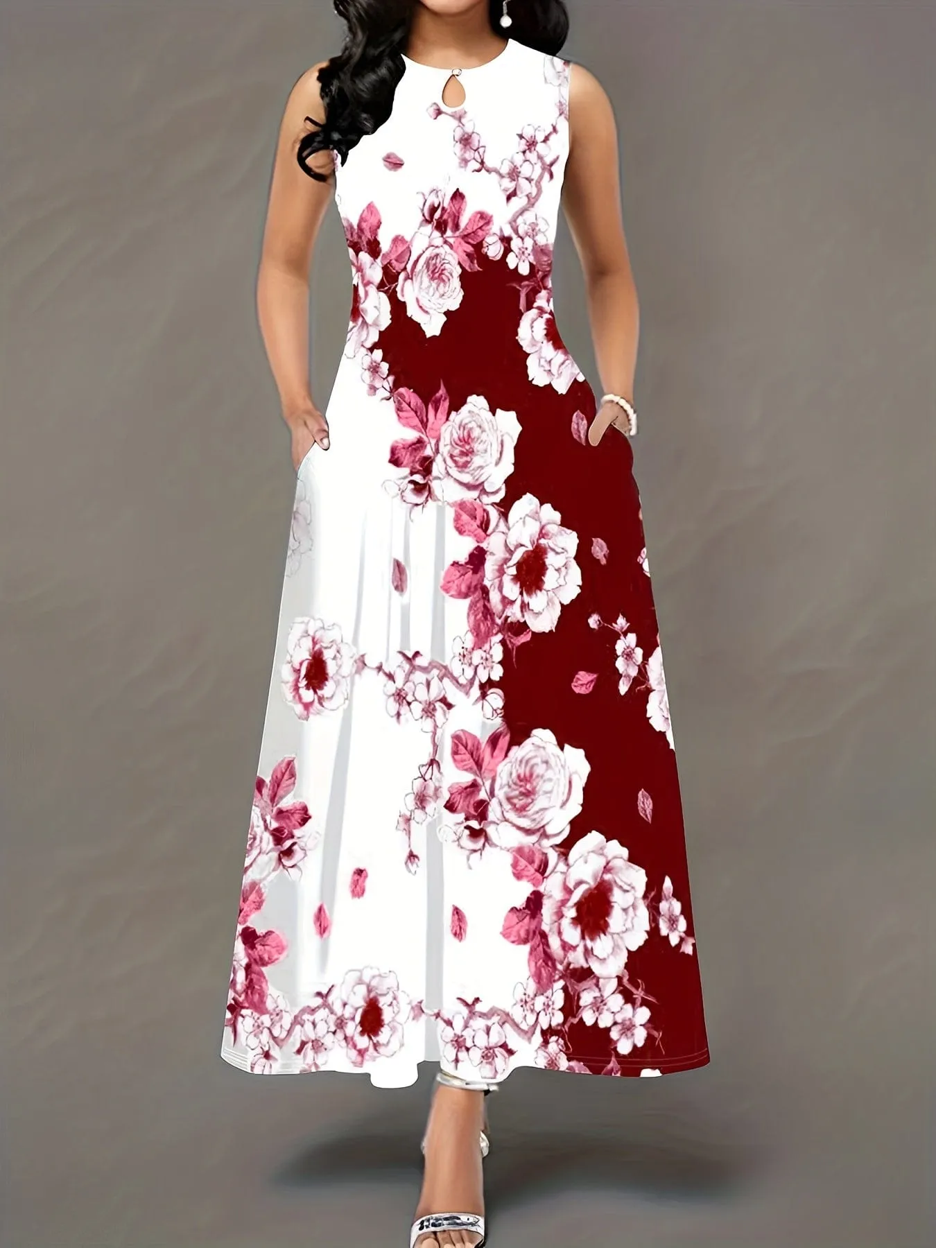 A-Line Maxi Dress