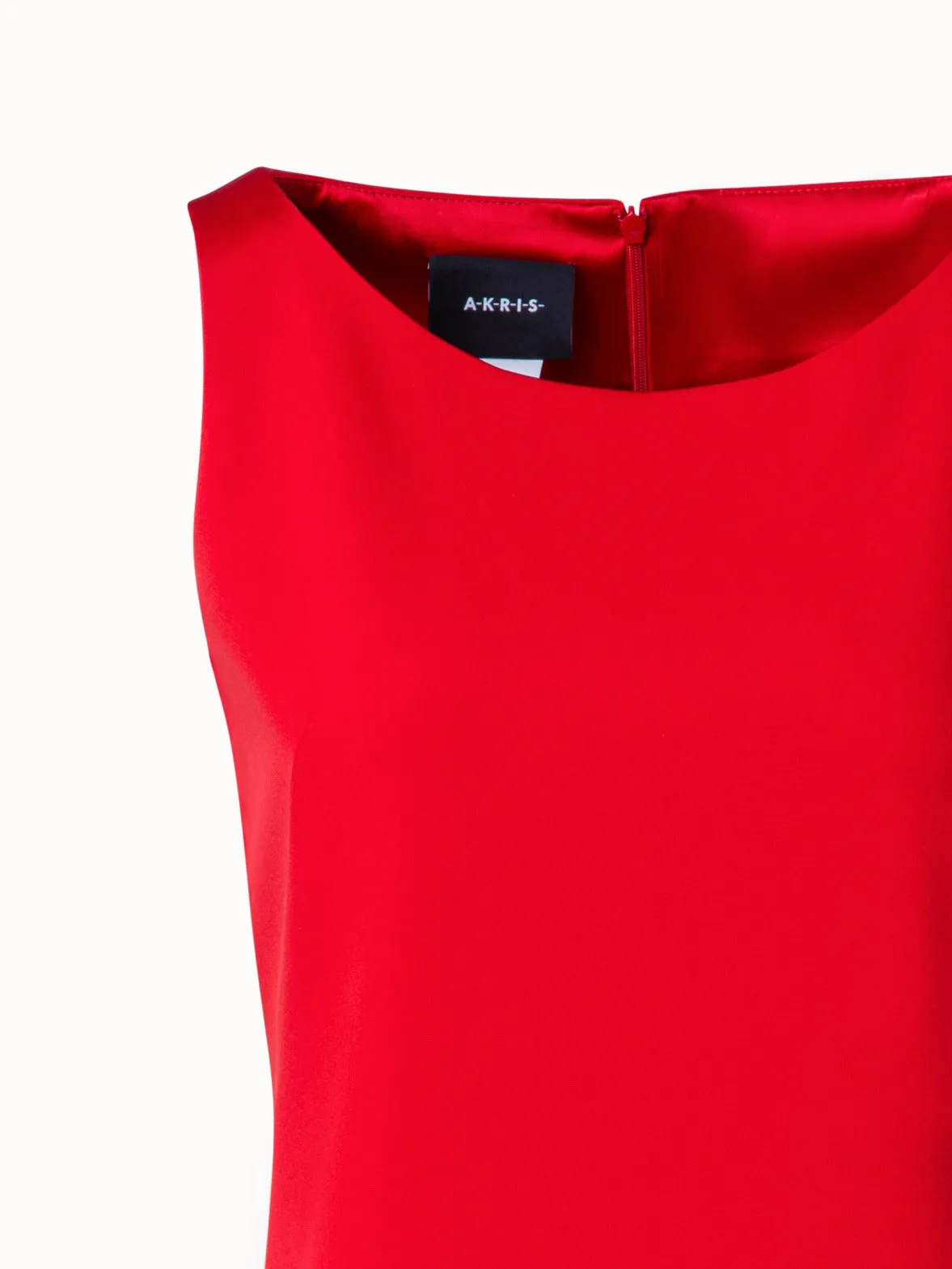 Silk Crpe Sheath Dress