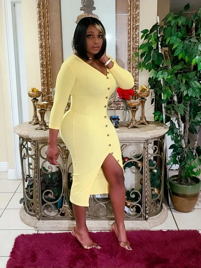 Sunny Day Knit Dress
