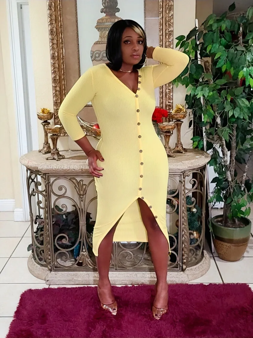 Sunny Day Knit Dress