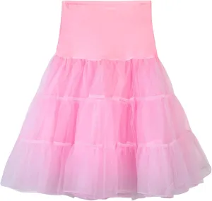 Tutu Skirts for Women Tulle Midi Knee Length Skirt Dress Adult Puffy Tutu Skirt Layered Ballet Tulle Pettiskirts
