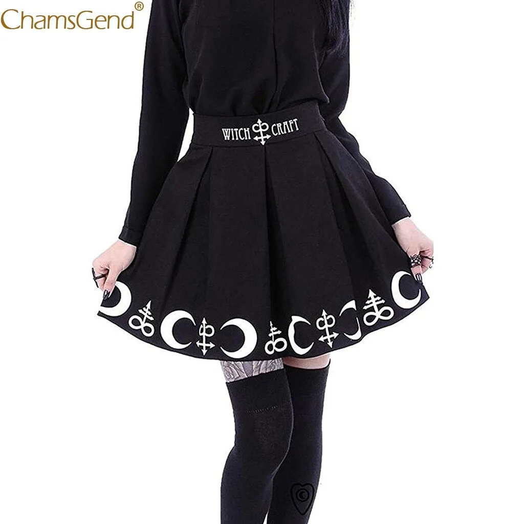 Women Gothic Punk skirts womens