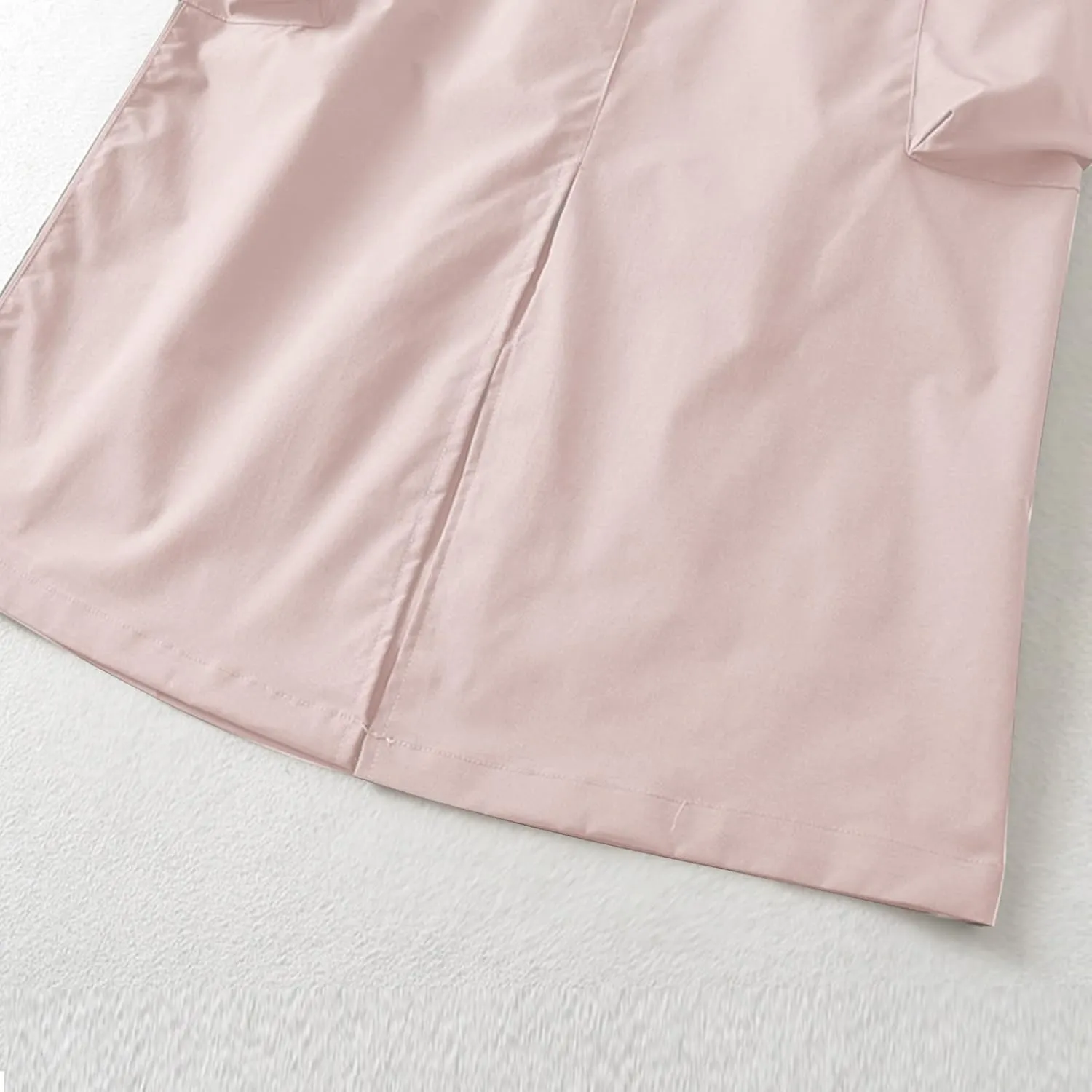 Women's Y2k Cargo Skirt Drawstring Elastic Waist Flap Pocket Back Slit Midi Skirt Trendy Casual A Line Pencil Skirts