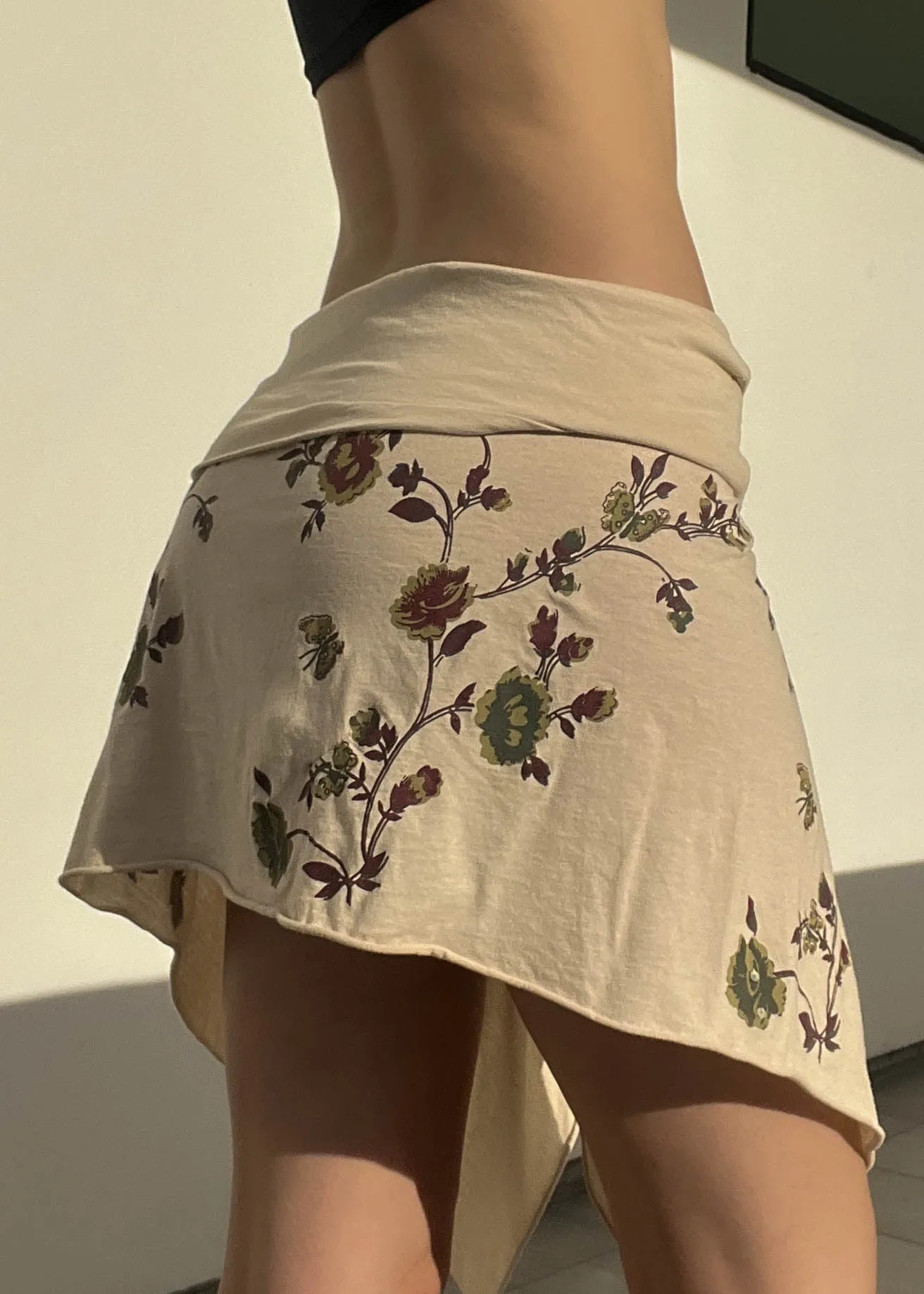 Y2k Floral Fairy Skirt (M)
